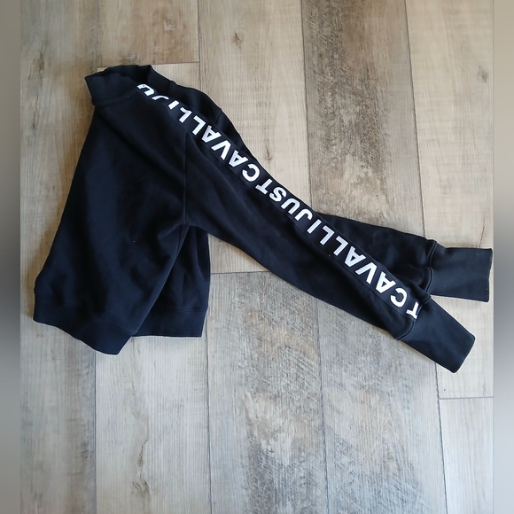 Just Cavalli Sweatshirt in black, Size L - Picture 4 of 6